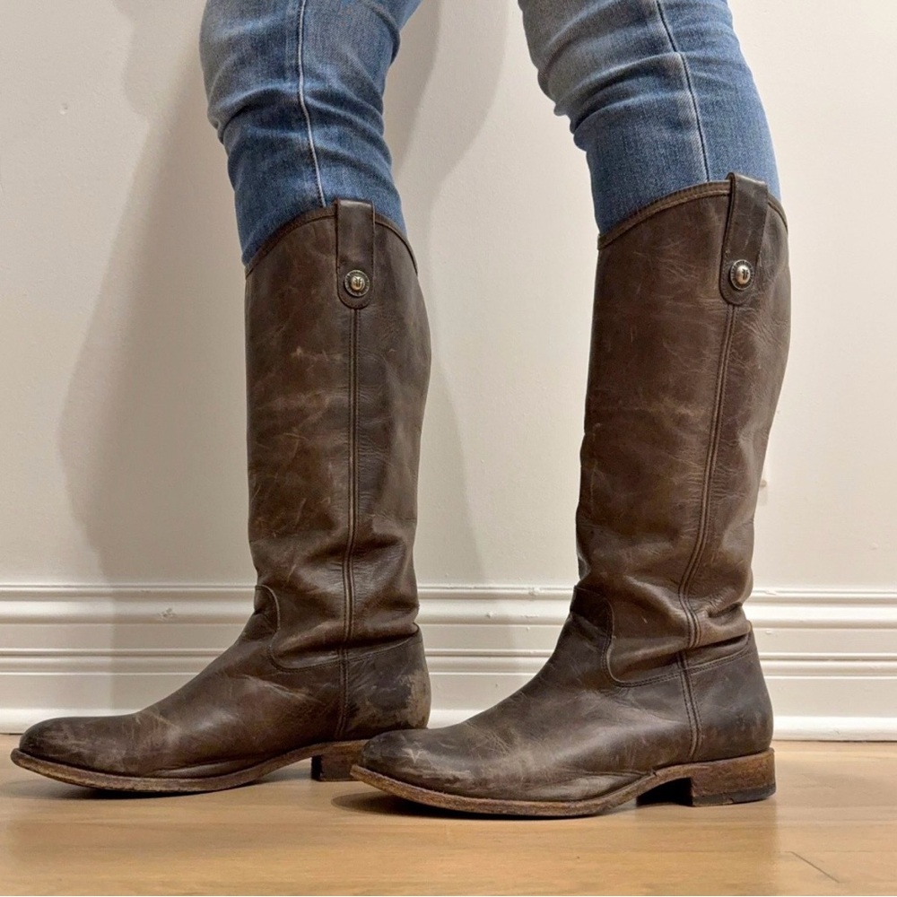 Frye Brown Leather Boots